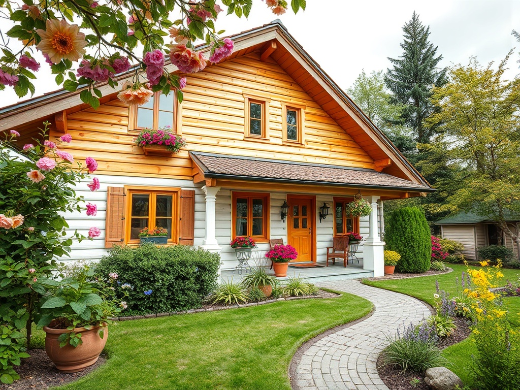 dacha-v-arendu.ru | Как обновить фасад деревянного дома без капитальной реконструкции